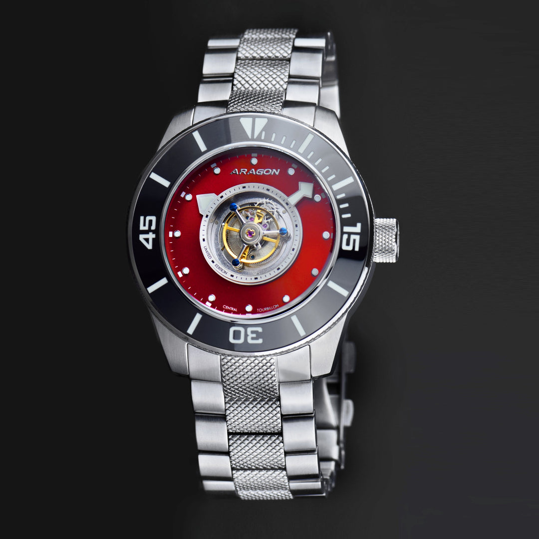 Divemaster Central Tourbillon Automatic 50mm - Red Dial | Red Dial