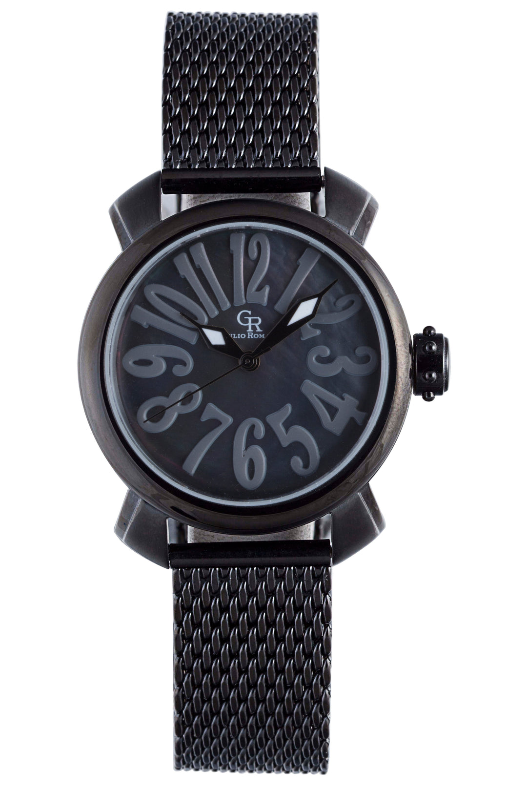 Rimini Black MOP, Black Stainless Steel | MOP Dial