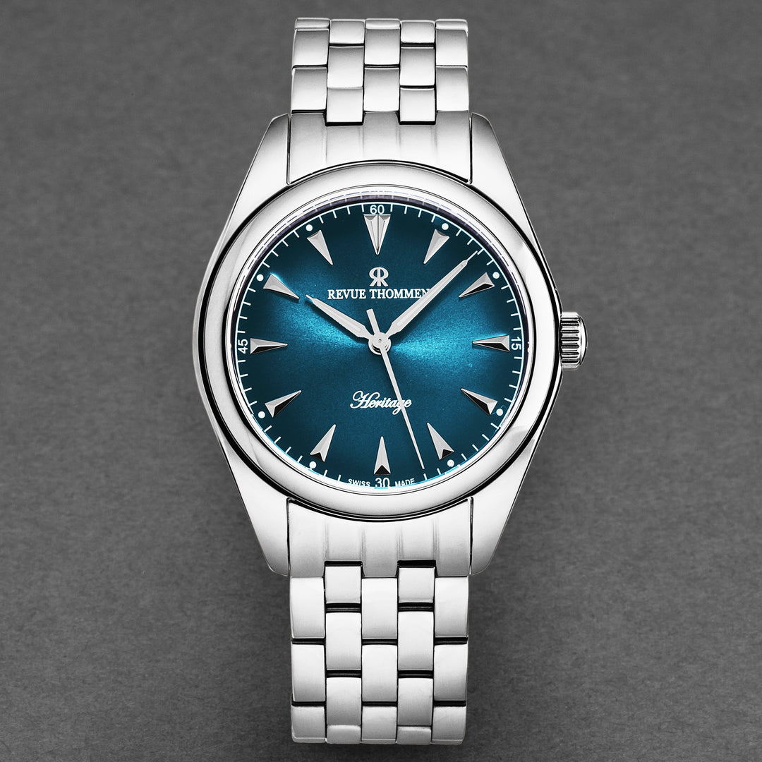 Heritage 21010.2135 / Blue | Blue Dial