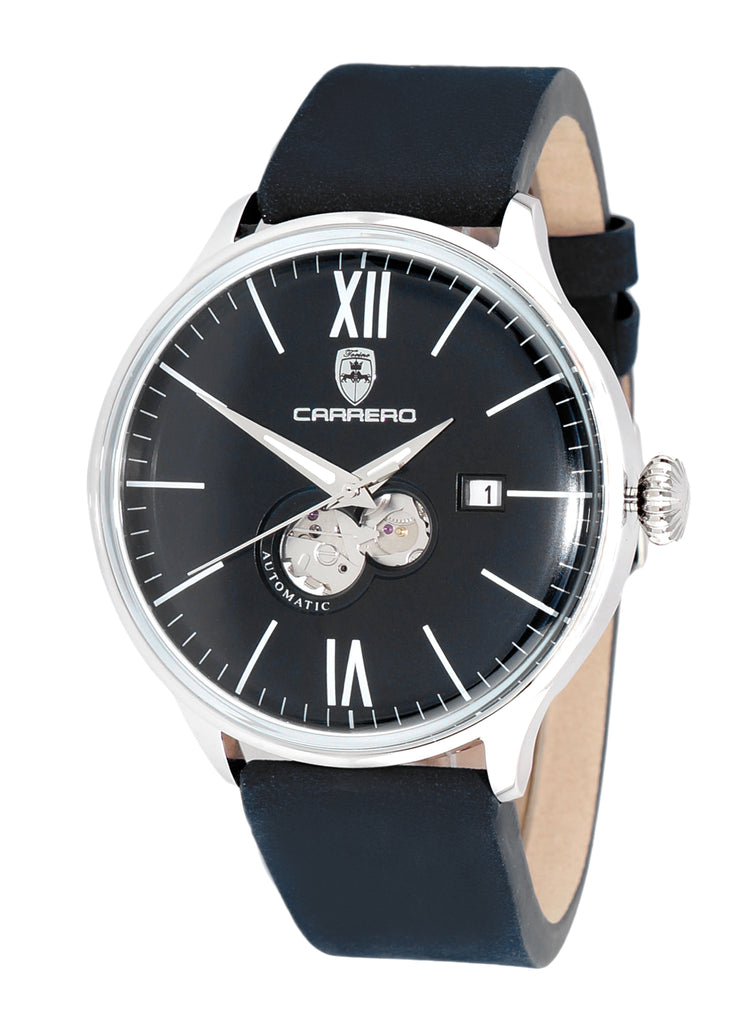 AERODROME SILVER TONE/BLACK | Black Dial
