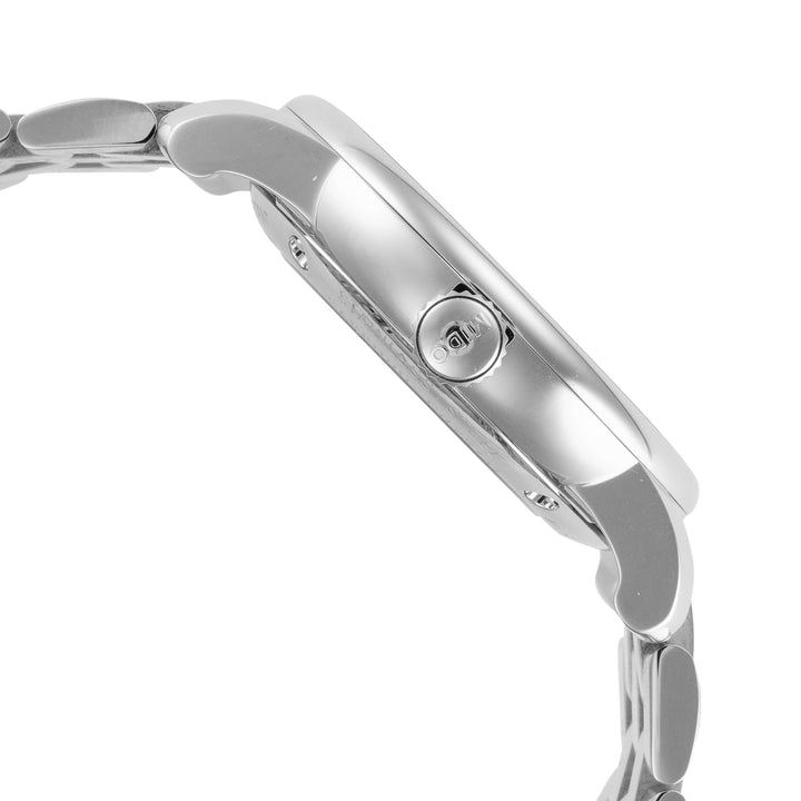 Baroncelli II 38mm / White / Silver | White Dial