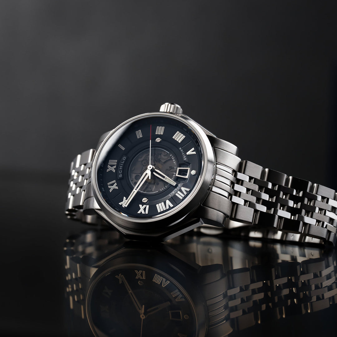 Johann Swiss Automatic Limited Edition Silver / Stainless Steel | Silver Dial