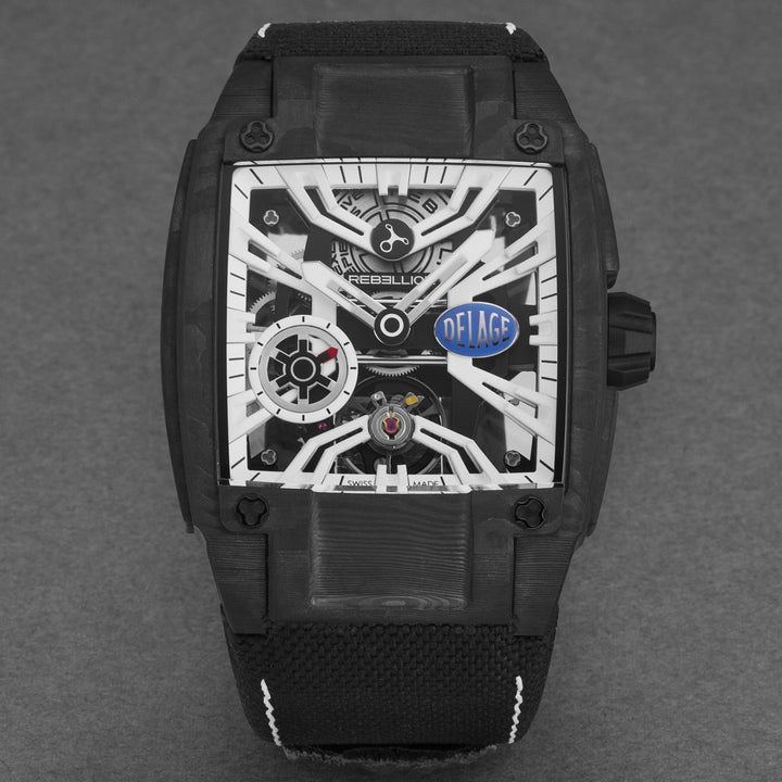 Re-Volt RBREV3H.TCADELW / White Skeletonized | White Skeletonized Dial