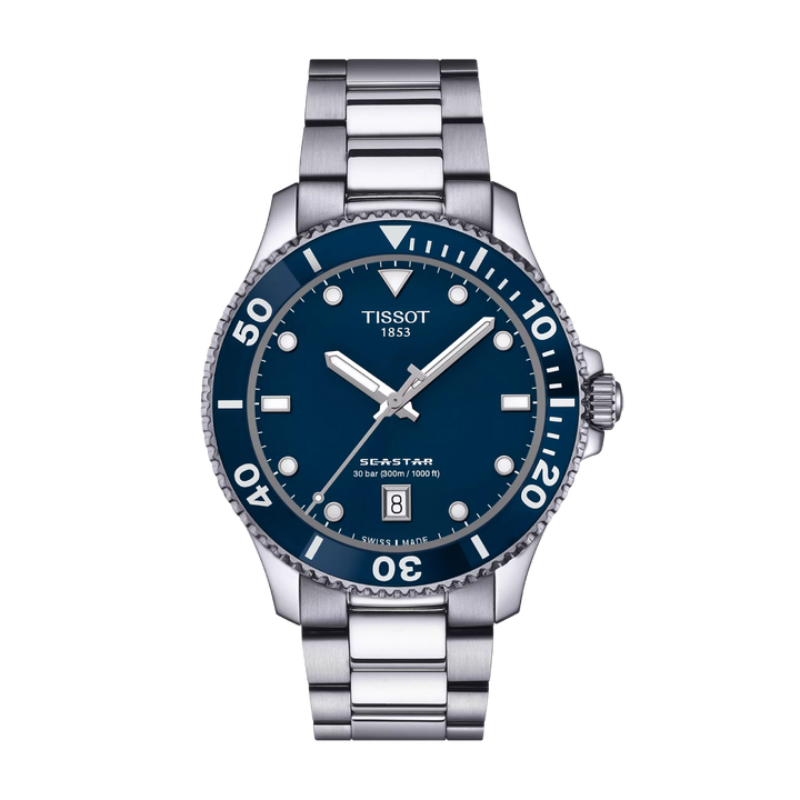 SEASTAR 1000 Blue / Stainless Steel Blue Dial