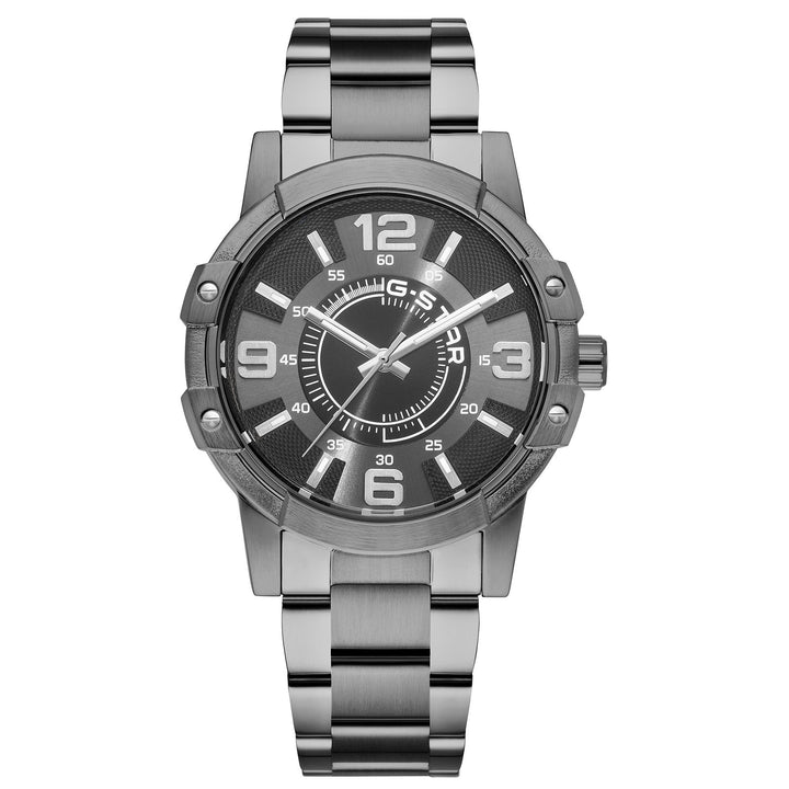 Constructed Gray Dial / Stainless Steel Bracelet Gray Dial