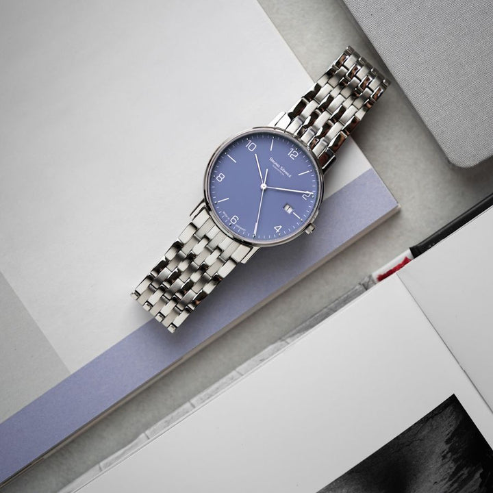 Rondo Purple Dial / Stainless Steel Bracelet Purple Dial