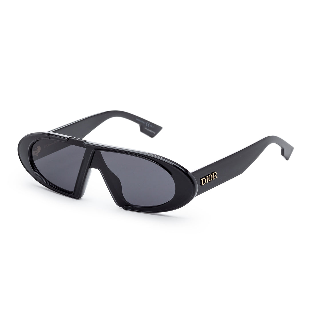 Obliques Black Frame, Grey AR Lens |  Dial