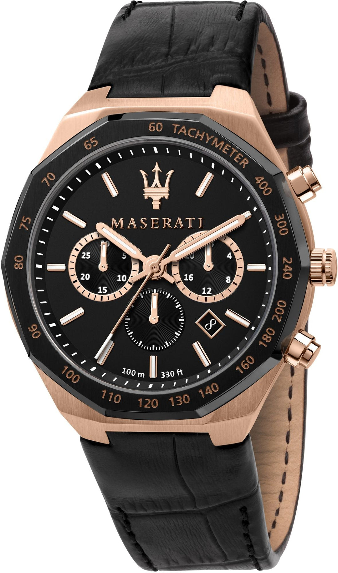 STILE Black / Leather | Black Dial