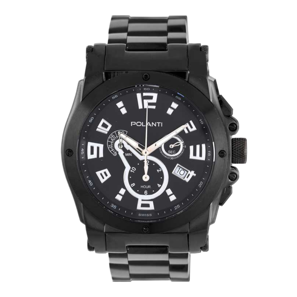 ZONE Black | Black/Silver Dial