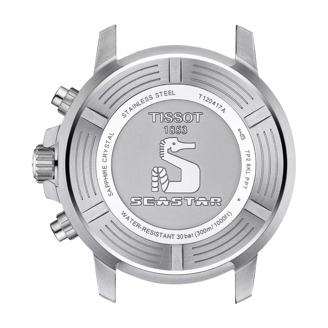 Seastar 1000 Chronograph Blue / Rubber | Blue Dial