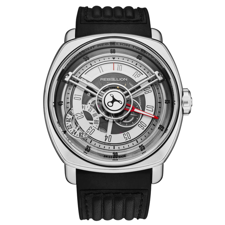 Twenty One RB21GMT.ST.T01 / Silver | Silver Dial