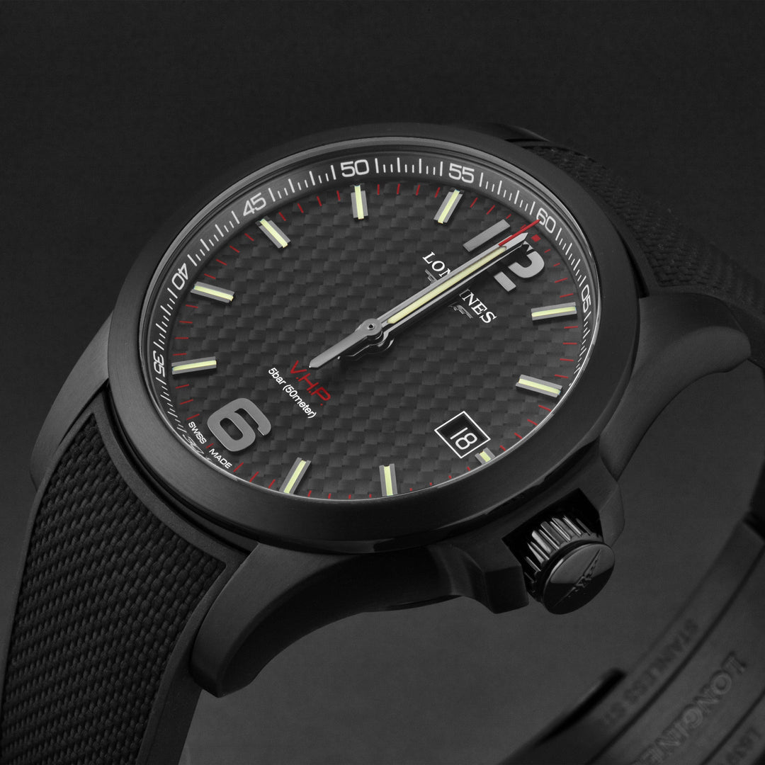 Conquest V.H.P. L37282669 / Black | Black Dial