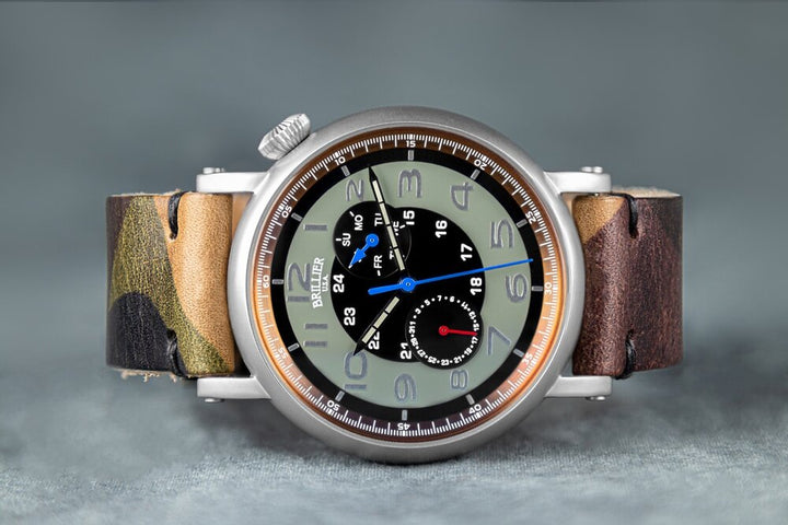 AMERICANA 'INFANTRY' Inspired by a US Vintage Military Watch | Gray/Black Dial