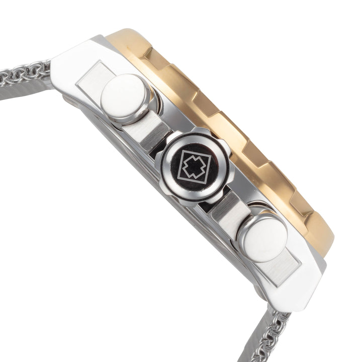Racing 48 mm / Gold / Silver Gold Dial