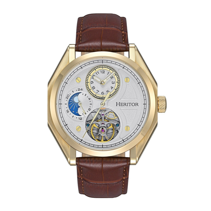 Antoni Gold / Brown | Silver Dial