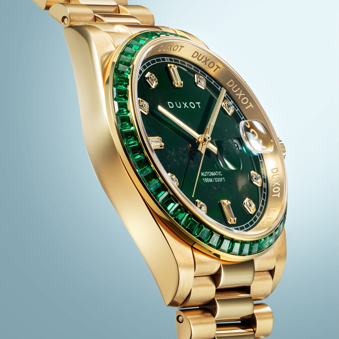 Serenata Automatic Limited Edition Green / Gold Stainless Steel | Green Dial