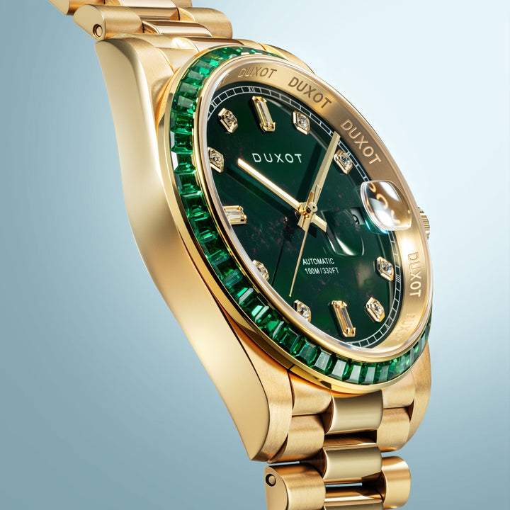 Serenata Automatic Limited Edition Green / Gold Stainless Steel | Green Dial