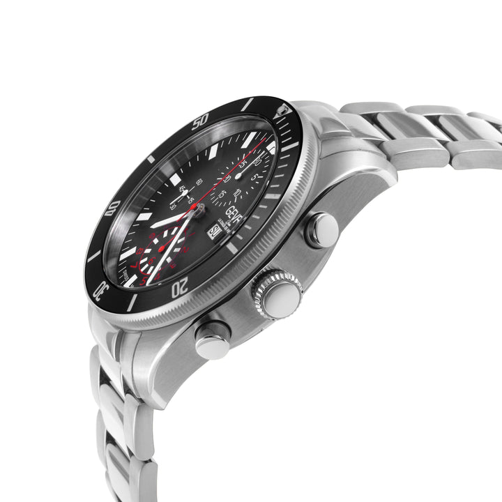 Yorkville - Chronograph Gevril Yorkville Swiss Automatic Chronograph  Watch, SS 