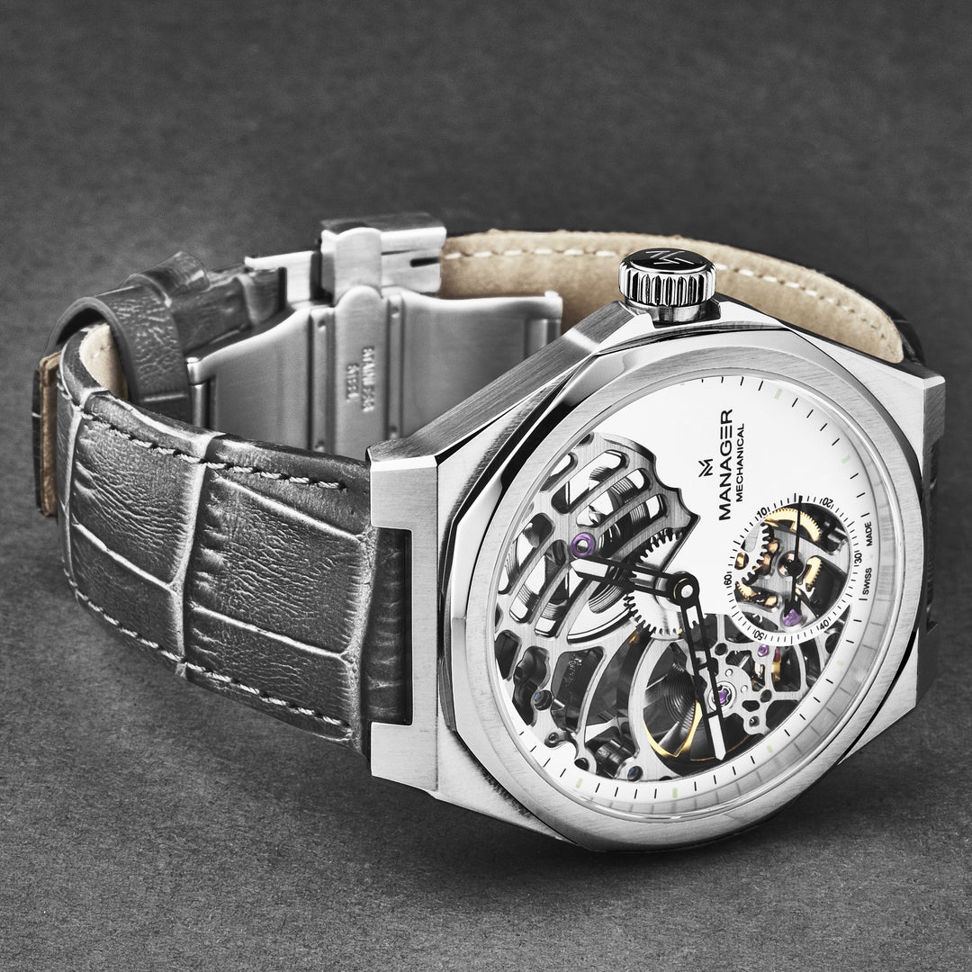 Revolution MAN-RM-04-SL / White | White Dial