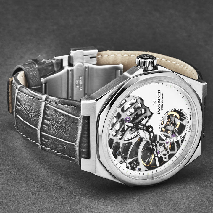 Revolution MAN-RM-04-SL / White | White Dial