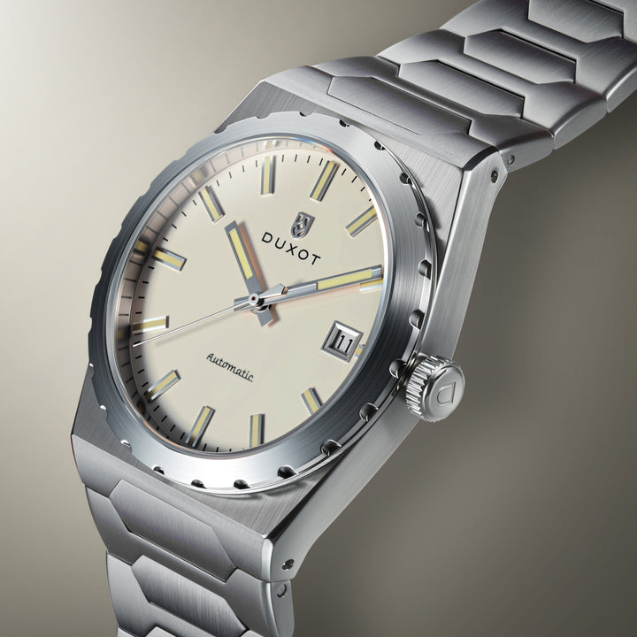 Taranto Automatic Cream Dial / Stainless Steel Bracelet Cream White Dial