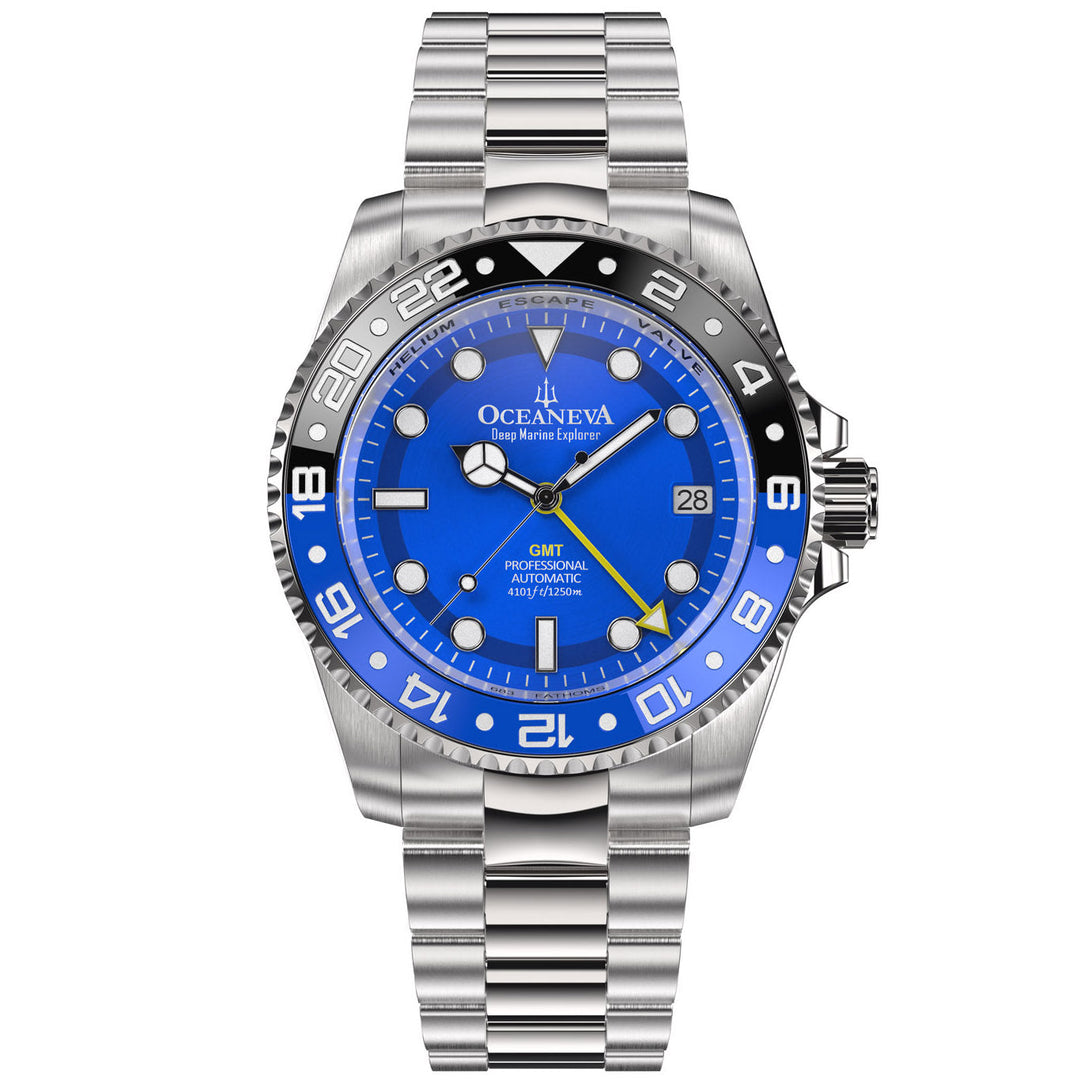 Deep Marine Explorer II GMT – Blue Dial