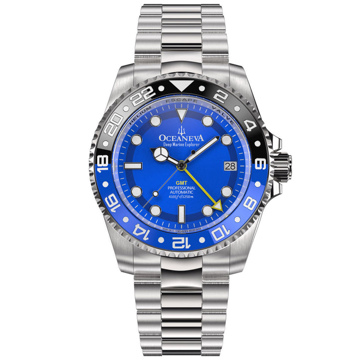 Deep Marine Explorer II GMT – Blue Dial