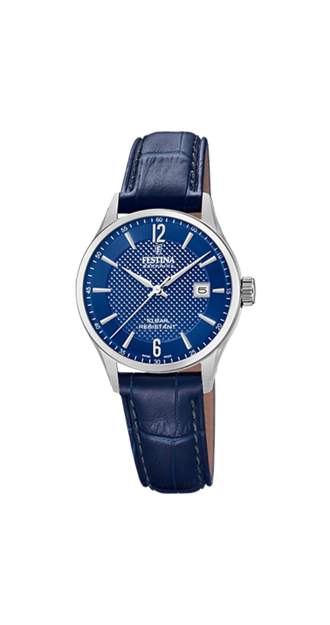 CLASSIC LEATHER | Blue Dial