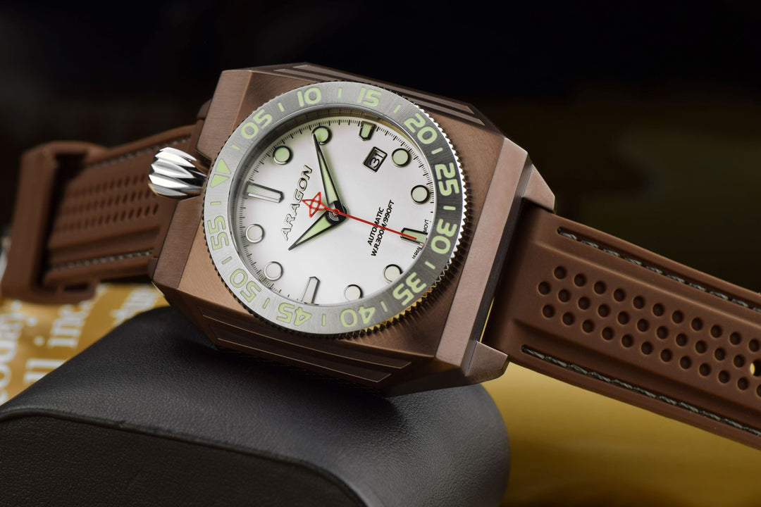 Concept S NH35 Automatic White Dial | White Lume Dial Dial