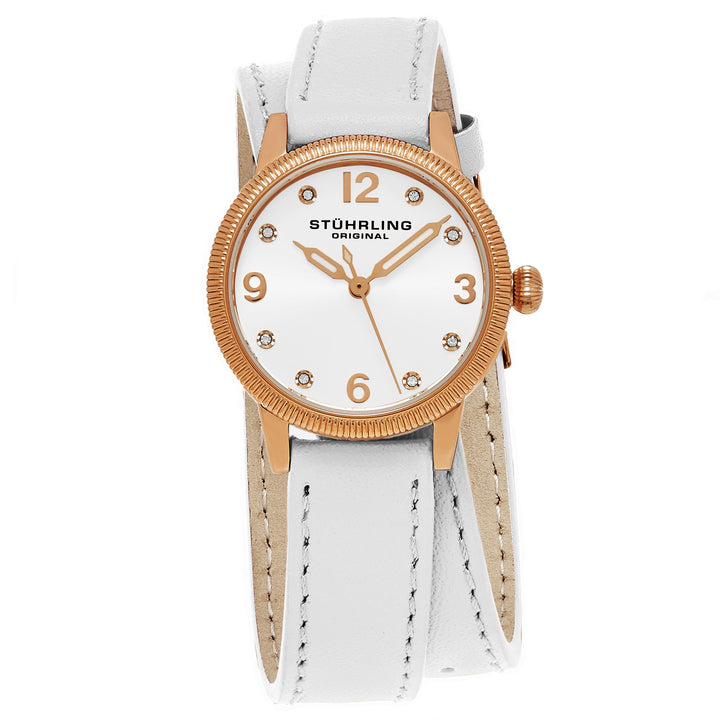 Vogue White/Leather | White Dial
