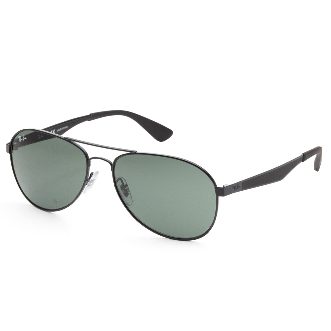 Classic Matte Black Frame, Green Lens |  Dial