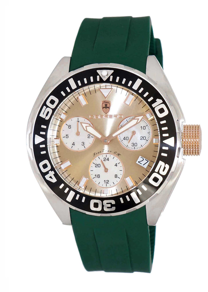 FreeZone-CH Rose Brown / Green | Rose Dial