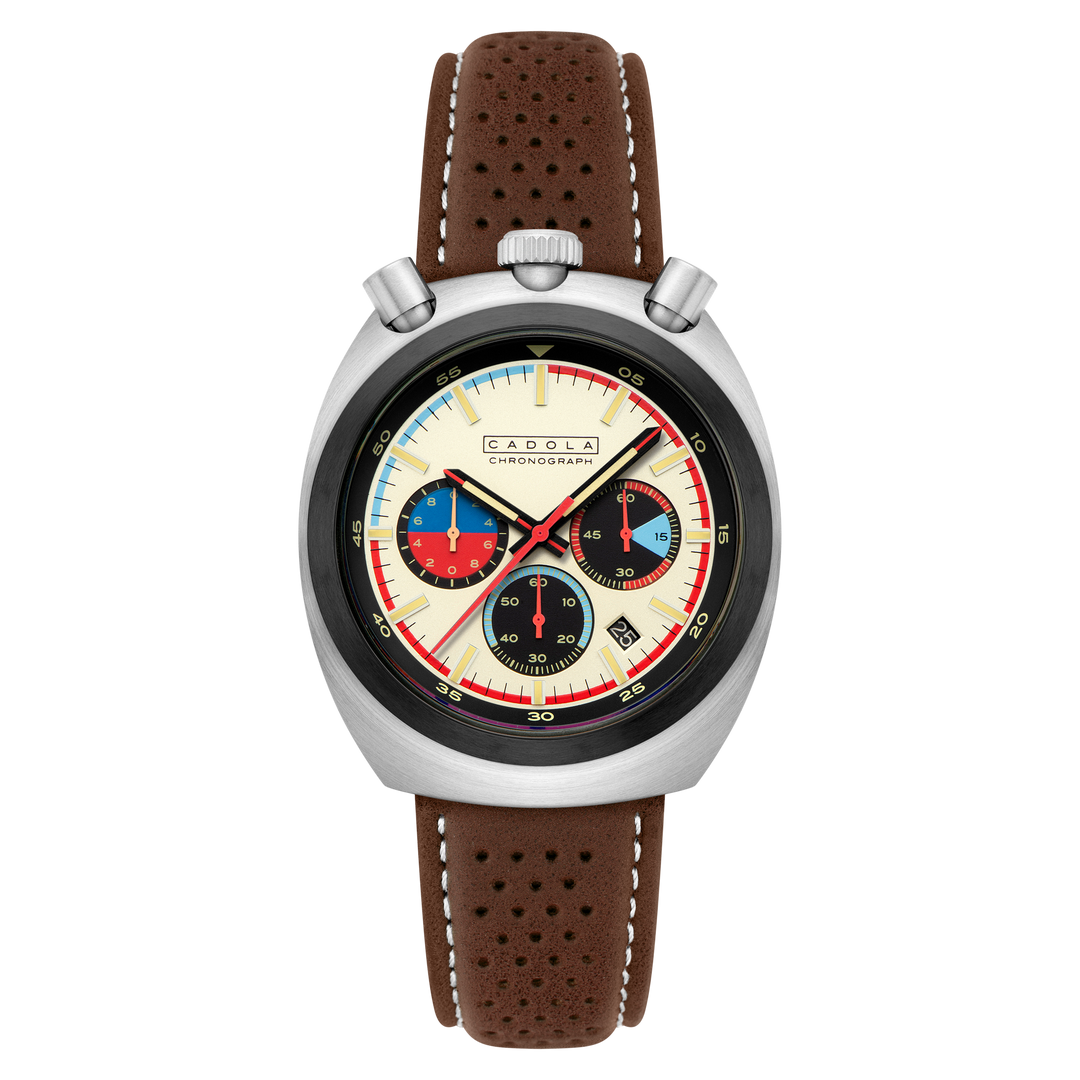 Testa Di Toro Chronograph Cream / Leather | Cream Dial
