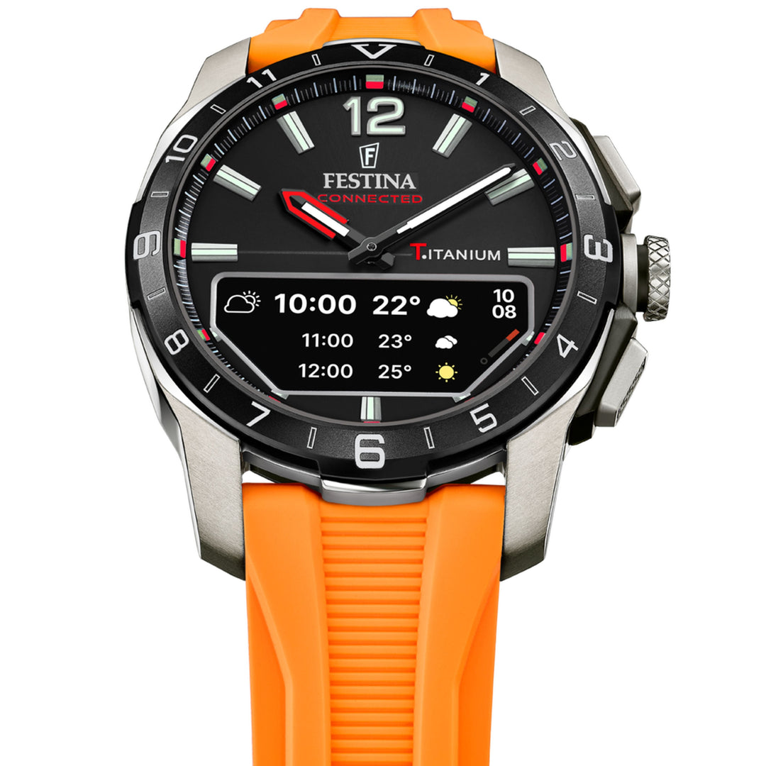 CONNECTED Black / Plastic Black Dial