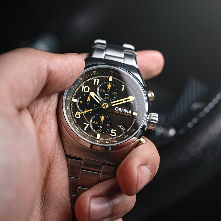 ORFINA ZERO-TWO CHRONOGRAPH Green | Green Dial