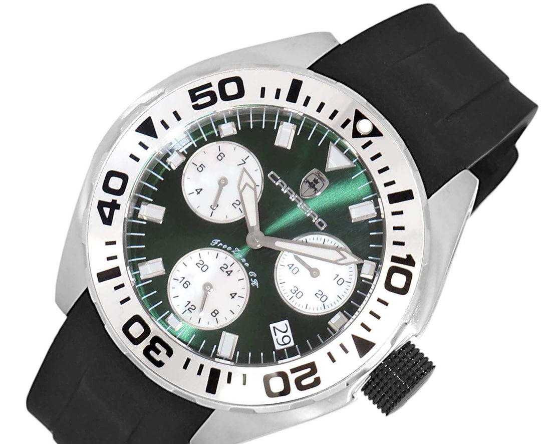 FreeZone-CH Green / Black | Green Dial