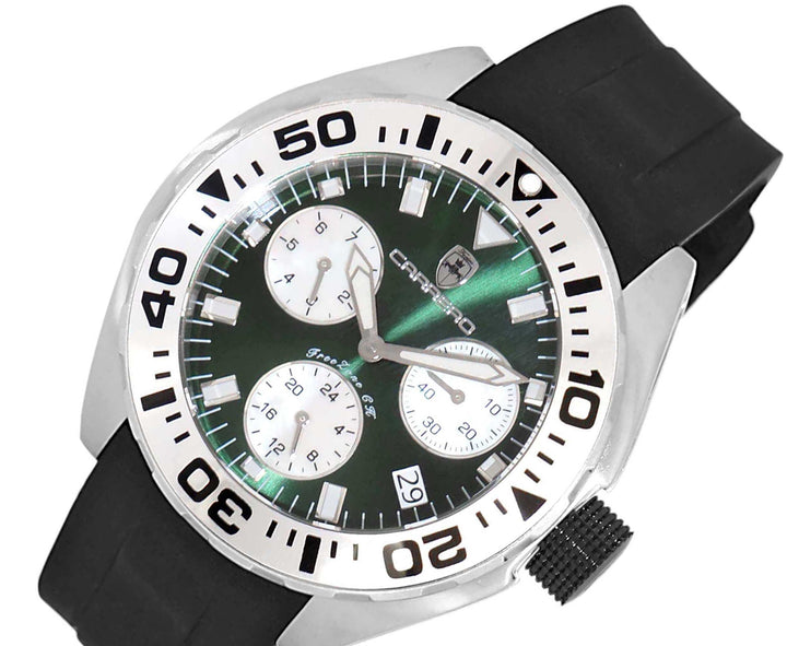 FreeZone-CH Green / Black | Green Dial