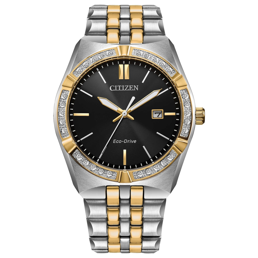 Corso 40mm / Black / Silver and Gold Black Dial