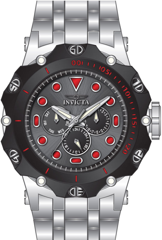 Reserve 51mm / Grey / Silver | Grey Dial