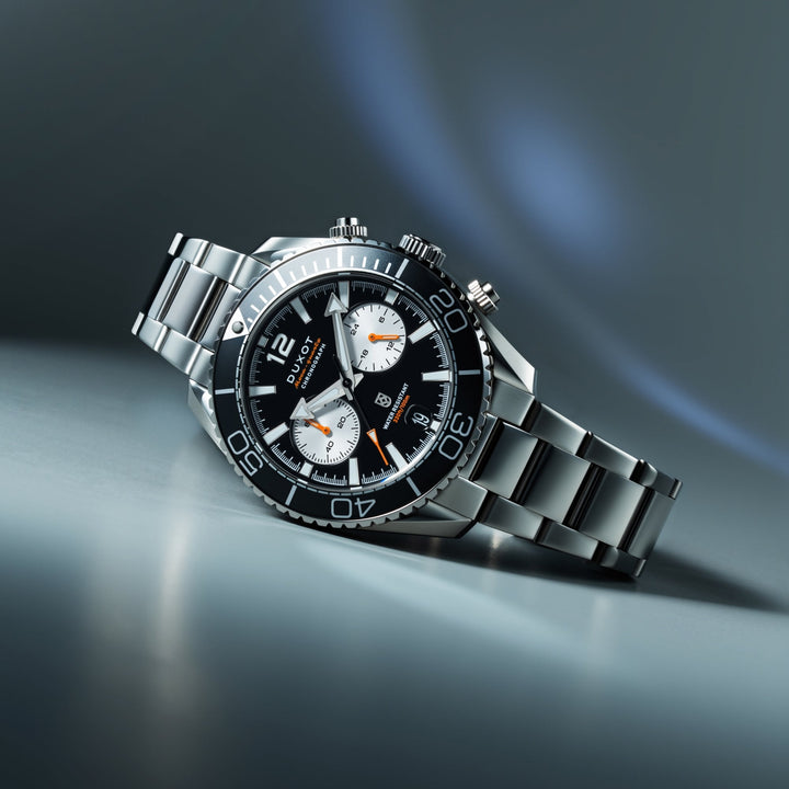 Tiburon Chronograph Black / Stainless Steel | Black Dial