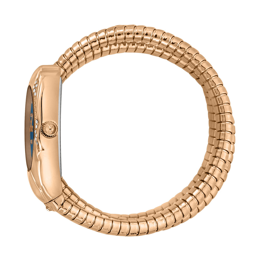 Just Cavalli 22mm / Rose Gold / Dark Blue | Dark Blue Dial