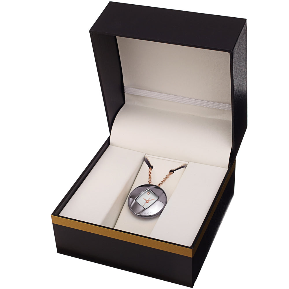 Casual-AK1053GN Rose Gold/Stainless Steel | White Dial