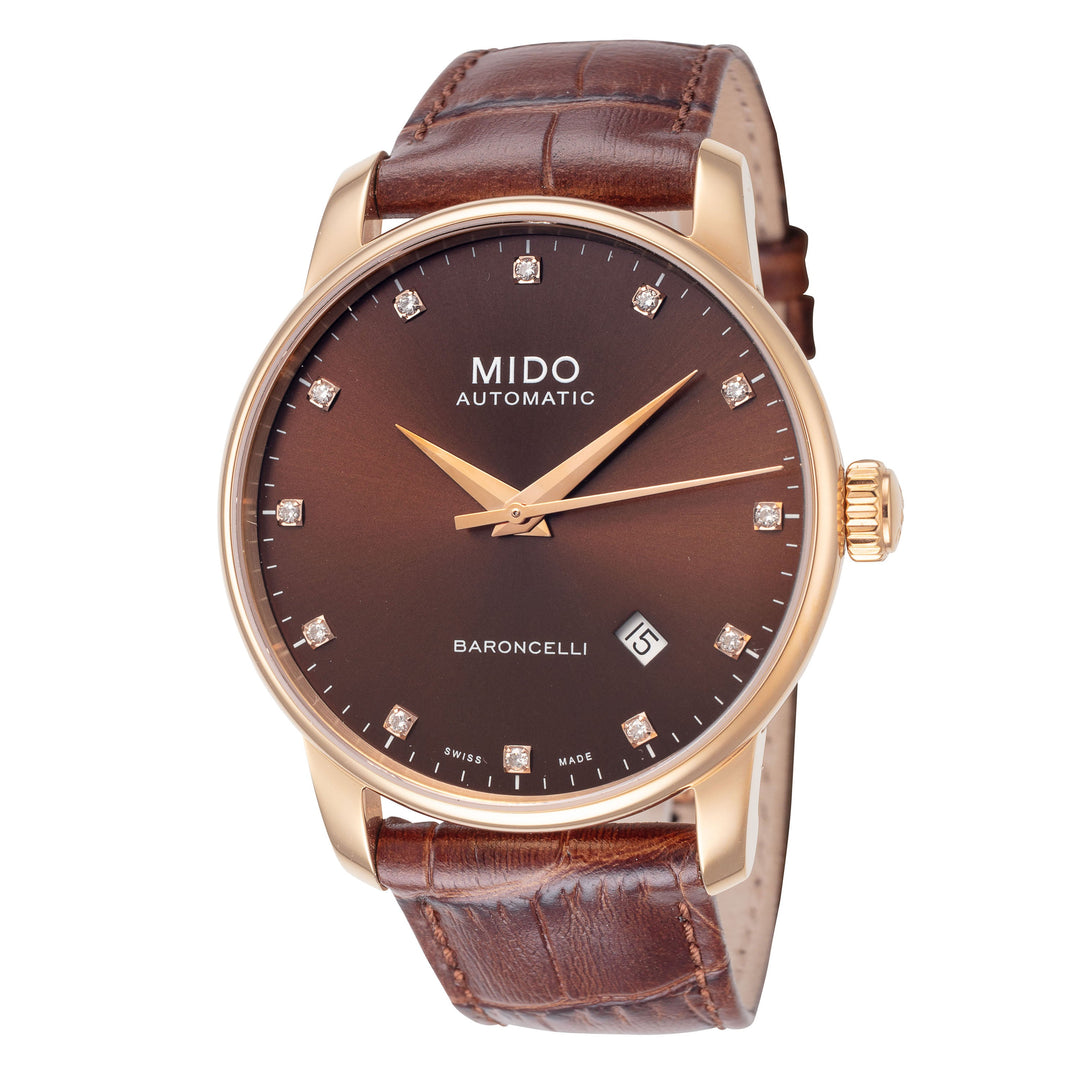 Baroncelli II 38mm / Brown / Brown | Brown Dial