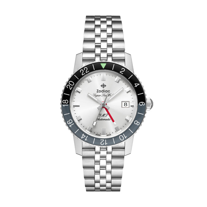 Super Sea Wolf GMT Automatic | Silver Dial