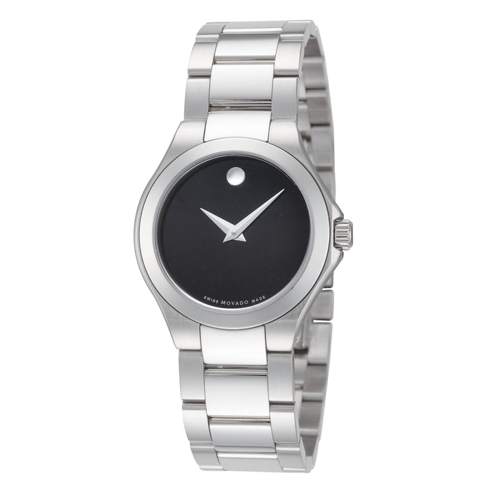 Defio 28mm / Black / Silver | Black Dial