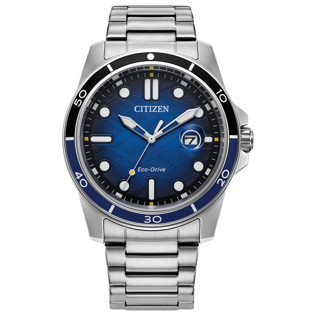 Classic 42mm / Blue / Silver Blue Dial