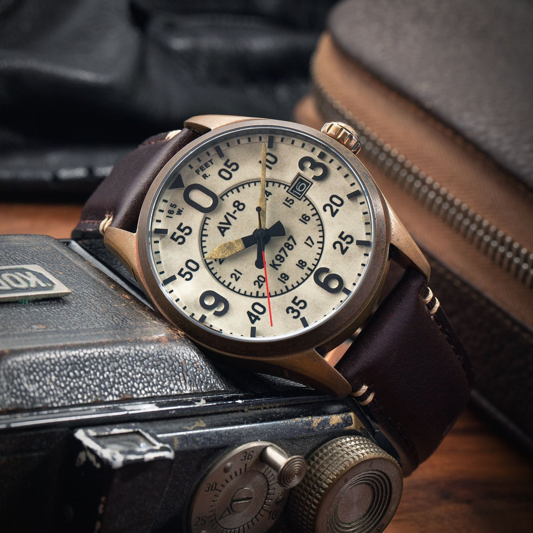 Smith Automatic Gray / Brown Leather | Gray Dial