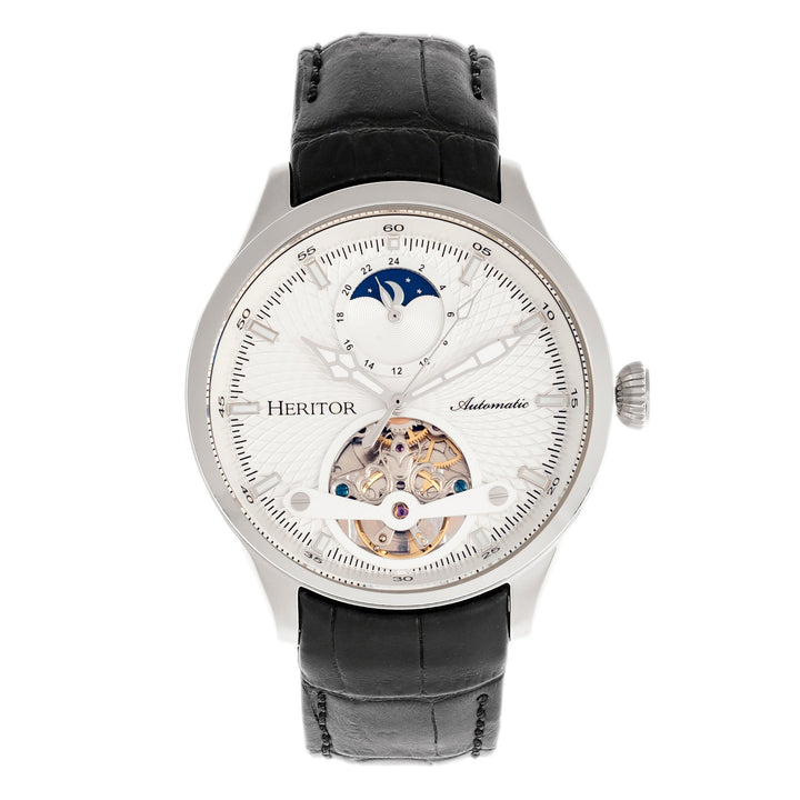 Gregory Silver/Black | White Dial