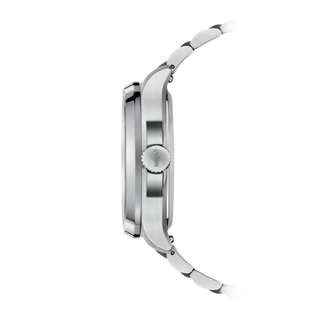Multifort TV Big Date Blue / Stainless Steel | Blue Dial