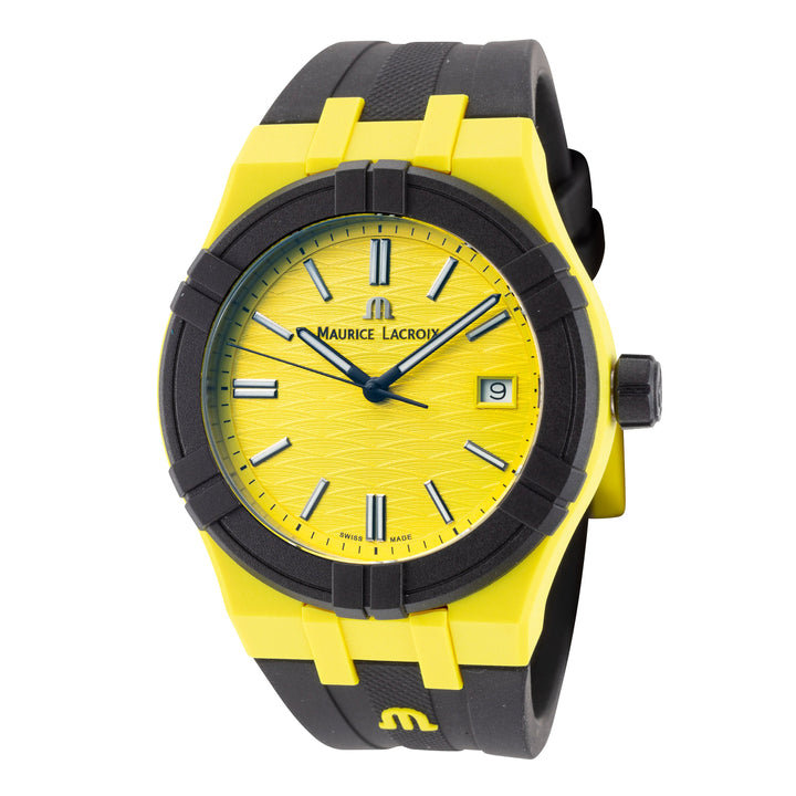 Aikon #Tide 40mm / Yellow / Black | Yellow Dial
